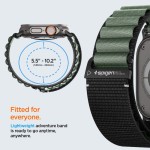 44/45/46/49mm Spigen band - Black/Green