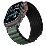 44/45/46/49mm Spigen band - Black/Green