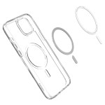 Spigen iPhone 14 case with MagSafe - Clear White