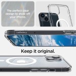 Spigen iPhone 14 case with MagSafe - Clear White