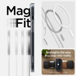 Spigen iPhone 14 case with MagSafe - Clear Black
