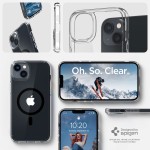 Spigen iPhone 14 case with MagSafe - Clear Black