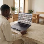 Spigen Slimfold LD201-S8 computer stand - Space Grey