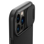 Spigen iPhone 14 Pro Max case - Optik Armor (MagFit) Black