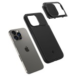 Spigen iPhone 14 Pro Max case - Optik Armor (MagFit) Black