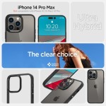 Spigen Ultra Hybrid iPhone 14 Pro Max case - Matte Black