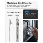 Spigen Ultra Hybrid Pro MagSafe iPhone Duo case - Clear/White