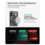 Spigen Ultra Hybrid Pro MagSafe iPhone Duo case - Frost Black