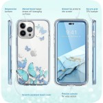SUPCASE Cosmo iPhone 14 Pro case - Blue Fly