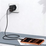 Tech-Protect 120W Gan-4 USB-C / USB-A charger - Black