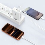 Tech-Protect 120W Gan-4 USB-C / USB-A charger - White
