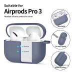 Tech-Protect Silicone Hook Apple Airpods Pro 3 - Baby Blue