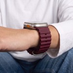 44/45/46/49mm Tech-Protect ICON band - Deep Burgundy