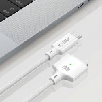 Tech-Protect USB-C to MagSafe 3 2m cable - White