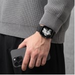 44/45/46/49mm Tech-Protect NYLONLOOP band - Black