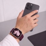 44/45/46/49mm Tech-Protect NYLONLOOP band - Deep Burgundy