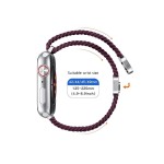 44/45/46/49mm Tech-Protect NYLONMAG Magnetic band - Deep Burgundy