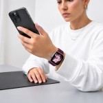 44/45/46/49mm Tech-Protect NYLONMAG Magnetic band - Deep Burgundy