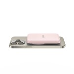 Tech-Protect MagSafe 5000maH Power Bank with Wireless Charging - Pink