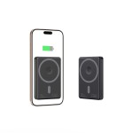 Tech-Protect MagSafe LifeMag 5000maH Power Bank with Wireless Charging - Black