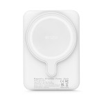 Tech-Protect MagSafe 5000maH Power Bank with Wireless Charging - White