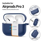 Tech-Protect Silicone Hook Apple Airpods Pro 3 - Navy Blue