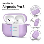 Tech-Protect Silicone Hook Apple Airpods Pro 3 - Lavender