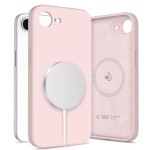 Tech-Protect Silicone MagSafe iPhone 16e/17e case - Pink Pearl