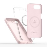 Tech-Protect Silicone MagSafe iPhone 16e/17e case - Pink Pearl