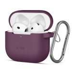 Tech-Protect Silicone Hook Apple Airpods 4/5 - Burgundy
