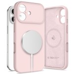 Tech-Protect Silicone MagSafe iPhone 17 case - Pink Pearl