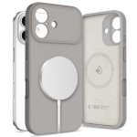 Tech-Protect Silicone MagSafe iPhone 17 case - Stone Grey