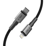 Tech-Protect USB-C / Lightning 1m charging cable - Grey
