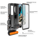Tech-Protect IPX8 Pro Universal Waterproof case - Grey/Black