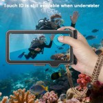 Tech-Protect IPX8 Pro Universal Waterproof case - Grey/Black