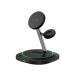 Tech-Protect A46 3in1 15W MagSafe charger - Black