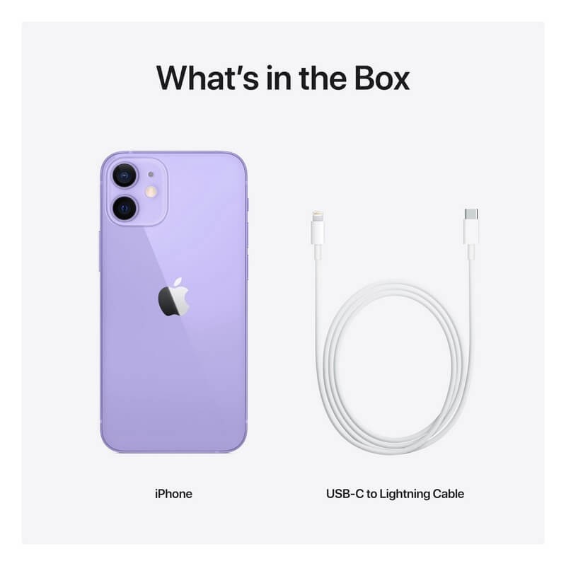 iPhone 12 64GB Purple MJNM3ET/A price only 539 €