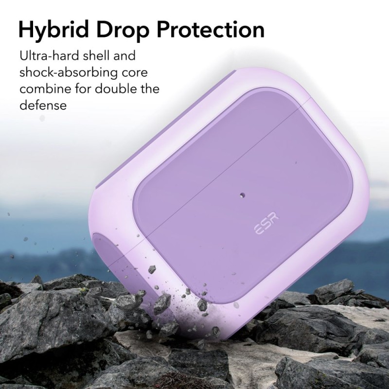 Airpods Pro 3rdairpods Pro 2022 Case - Silicone Orbit Hybrid With Halolock  & Magsafe