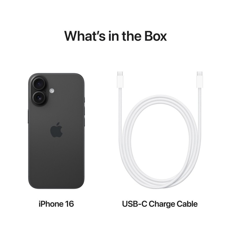 iPhone 16 128GB Black MYE73HX/A price only 839 €