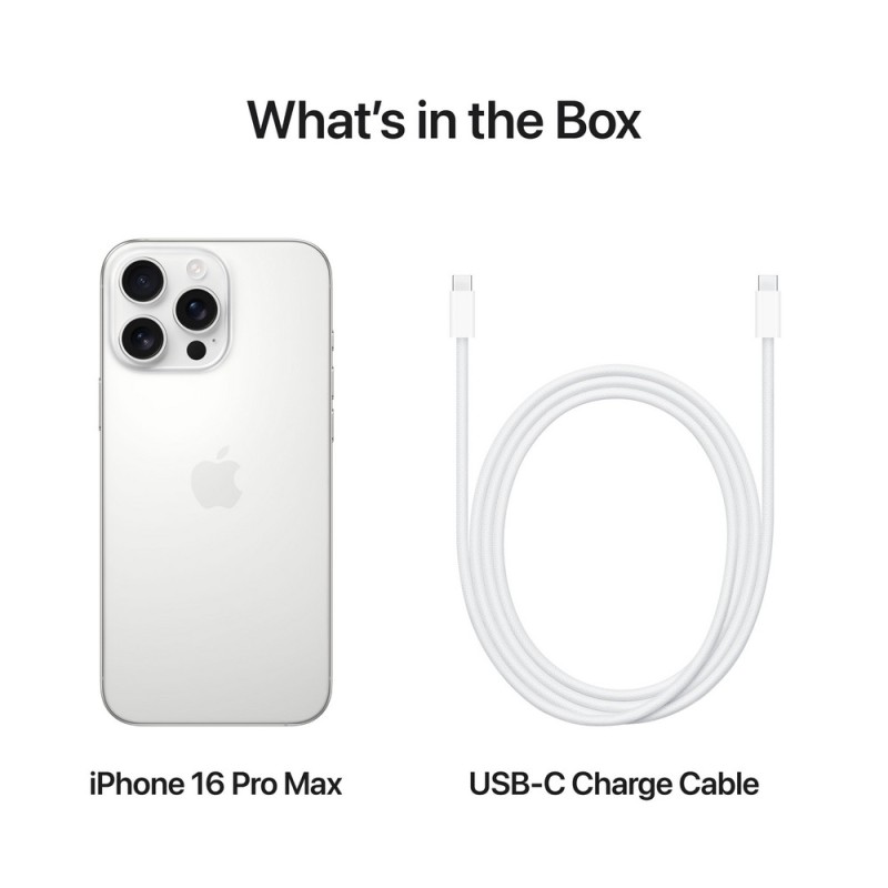 iPhone 16 Pro Max 1TB White Titanium MYX53HX/A price only 1 879 €