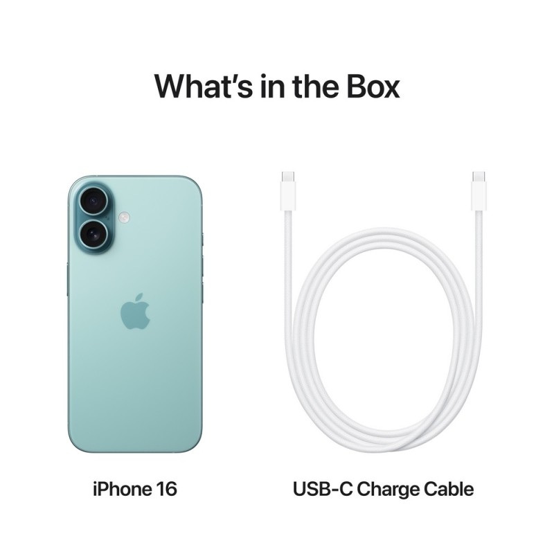 iPhone 16 256GB Teal MYEJ3HX/A price only 979 €