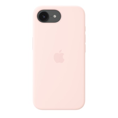 iPhone 16e/17e Silicone Case with MagSafe - Soft Pink