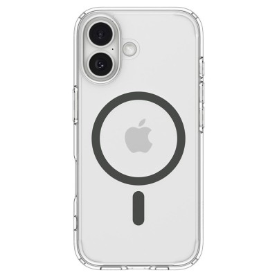 Spigen Liquid Crystal iPhone 17 case with MagSafe - Clear Graphite