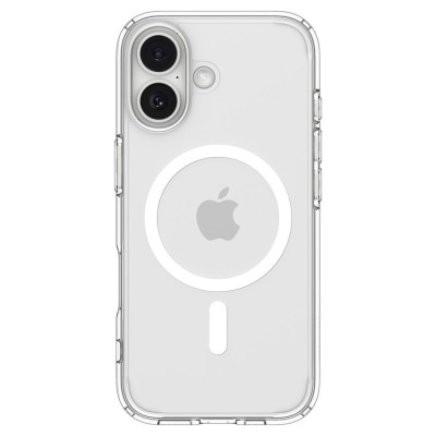 Spigen Liquid Crystal iPhone 17 case with MagSafe - Clear White