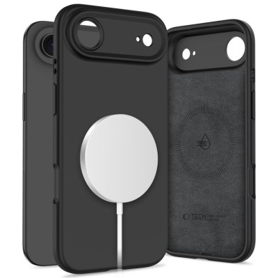 Tech-Protect Silicone MagSafe iPhone 17 Air case - Black
