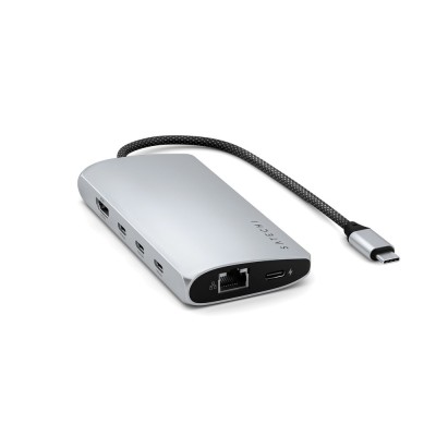 Satechi USB-C Multiport 4K Ethernet Space Gray adapter