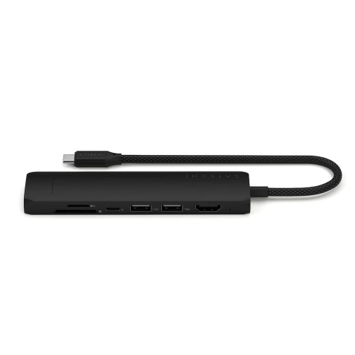 Satechi Type-C 7-in-1 Ethernet adapteris - black