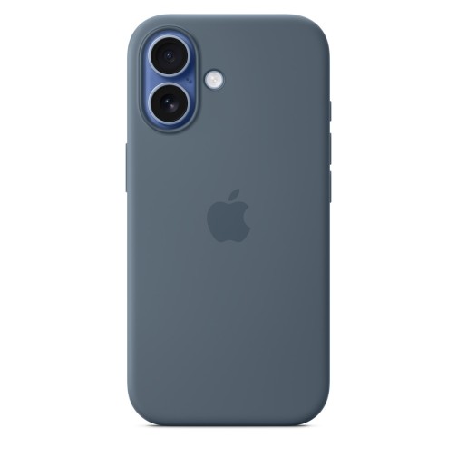 iPhone 17 Silicone Case with MagSafe - Anchor Blue