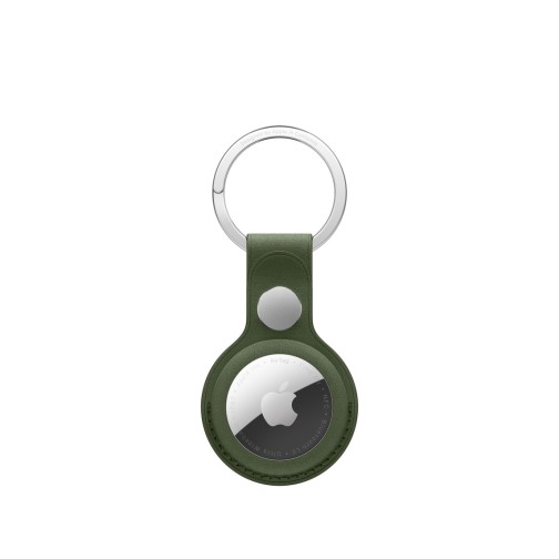 Apple AirTag FineWoven Keychain - Chartreuse