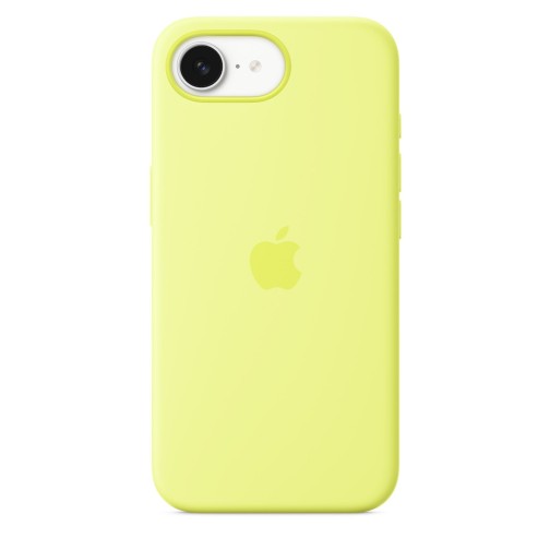 iPhone 16e/17e Silicone Case - Neon Yellow